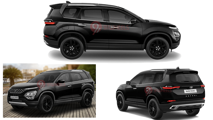 Tata Safari Dark Edition Launch Soon - Images Out From Us