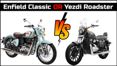 Yezdi Roadster vs Royal Enfield Classic 350 -  Spec Sheet Comparison