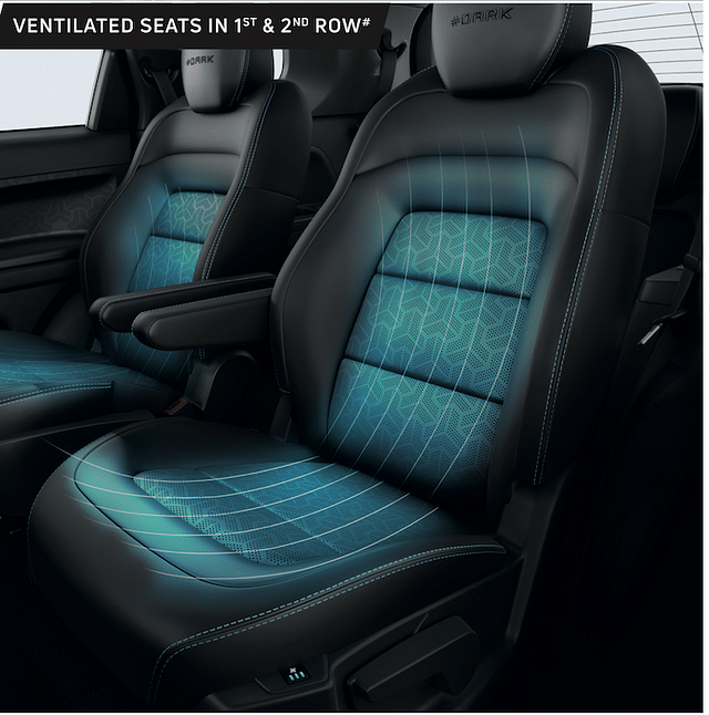 Safari Brochure ventilated seater feature updates