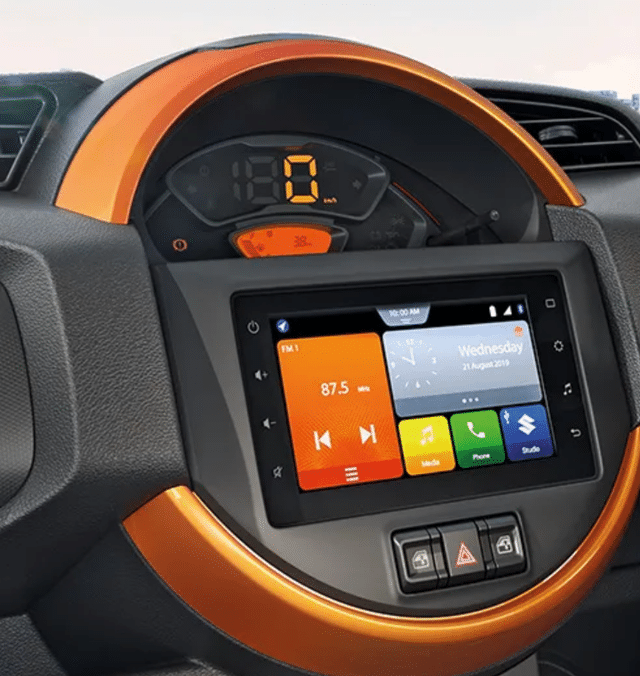 Touch screen Infotainment espresso