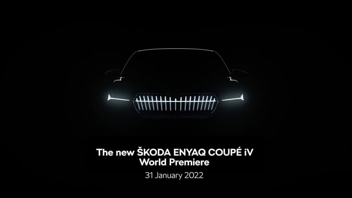 Skoda Enyaq Coupe iV Global Debut On Jan 31 - All Details Skoda Enyaq Coupe iV Global Debut On Jan 31 - All Details
