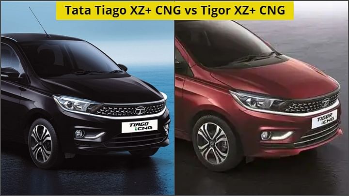 Tata Tiago CNG XZ+ vs Tigor CNG XZ+ || ₹77,000 Difference Gets You.....