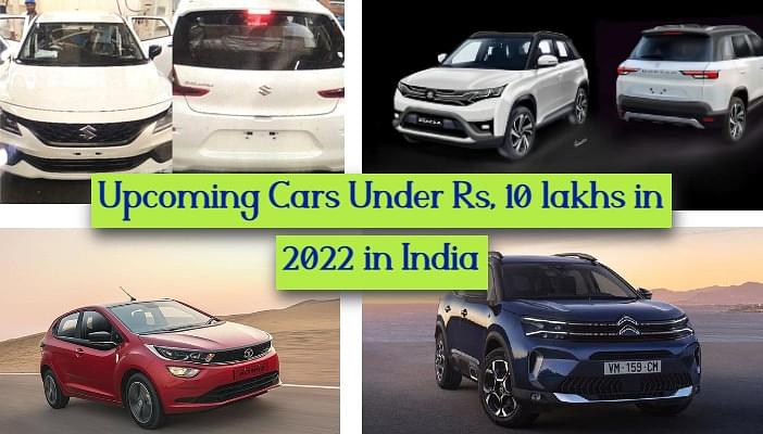 Top 5 Upcoming Cars Under Rs 10 Lakh To Launch in India In 2022