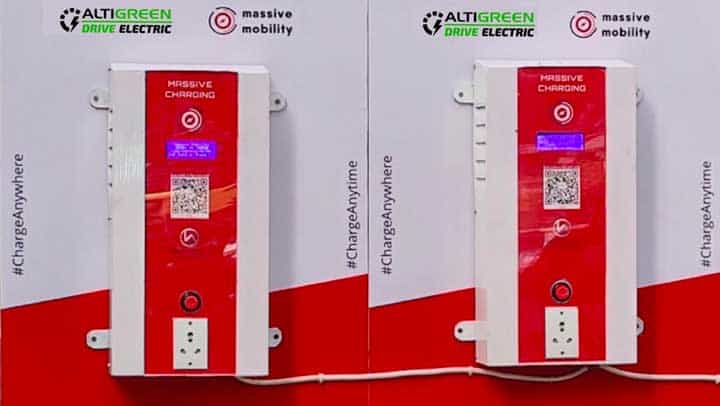 Altigreen-Massive Mobility to Install 25,000 EV Charging Stations in 2 Yrs Altigreen-Massive Mobility to Install 25,000 EV Charging Stations in 2 Yrs