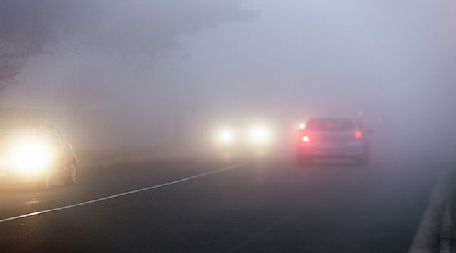 Fog driving