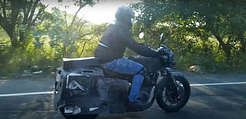 The upcoming Royal Enfield Shotgun 650