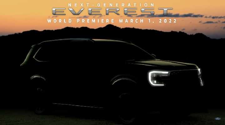 2022 Ford Endeavour Teased, Global Unveil Set For March 1 - Details 2022 Ford Endeavour Teased, Global Unveil Set For March 1 - Details