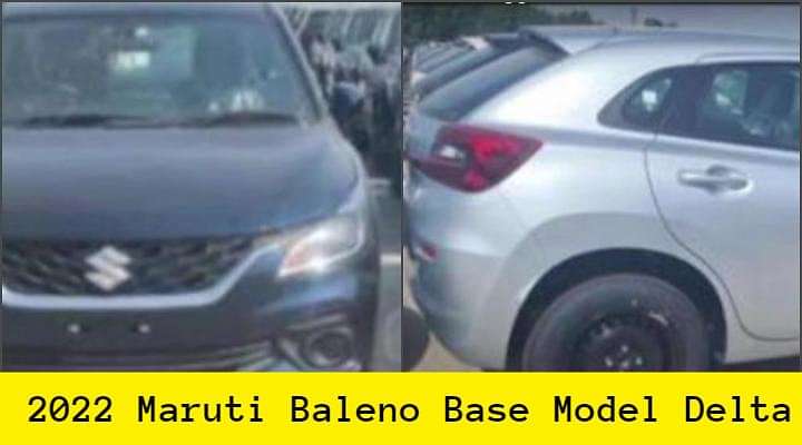 Is Delta Variant The New Base Model Of 2022 Maruti Baleno? Video