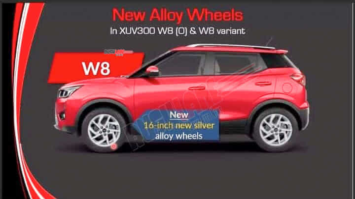 Mahindra XUV300 Alloy Wheels To Get A New Design Mahindra XUV300 Alloy Wheels To Get A New Design