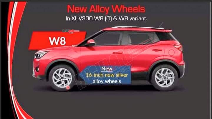 Mahindra XUV300 Alloy Wheels To Get A New Design