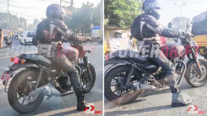 Royal Enfield Hunter 350 Spied Again - Check Details Royal Enfield Hunter 350 Spied Again - Check Details