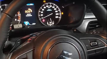 New Brezza Instrument Cluster