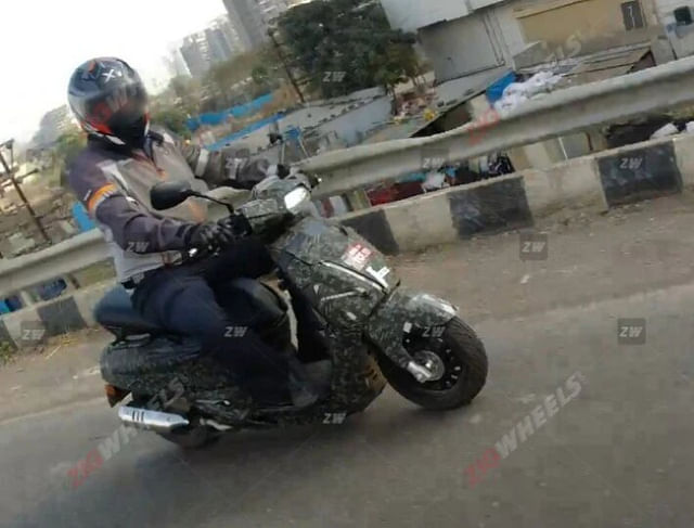 Peugeot Django scooter spied