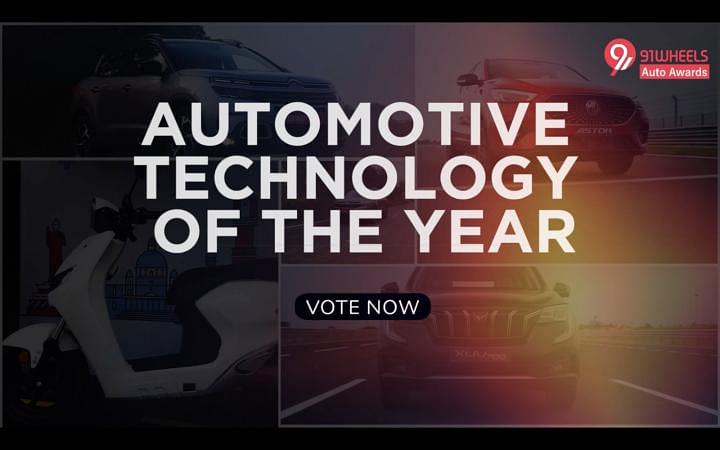 Automotive Technology Of The Year Award - 91Wheels Auto Awards 2022