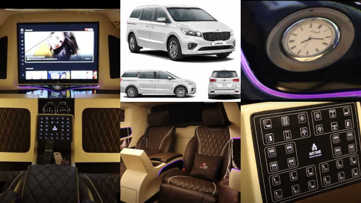 Interiors Of This Modified KIA Carnival Will Blow Your Mind!