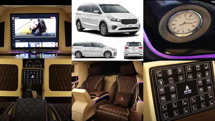 Interiors Of This Modified KIA Carnival Will Blow Your Mind!