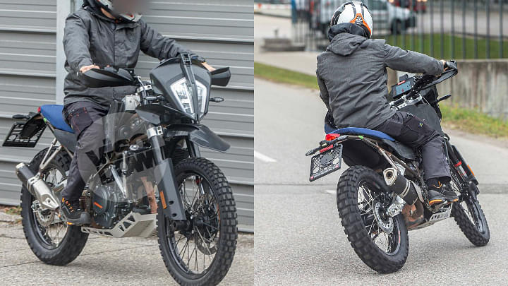 KTM 390 Enduro Spied Testing - Check details of the Adventure 390 Based Motorcycle