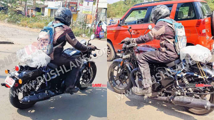 Upcoming 2022 Royal Enfield Shotgun 650 Spied Again In Production Ready Form