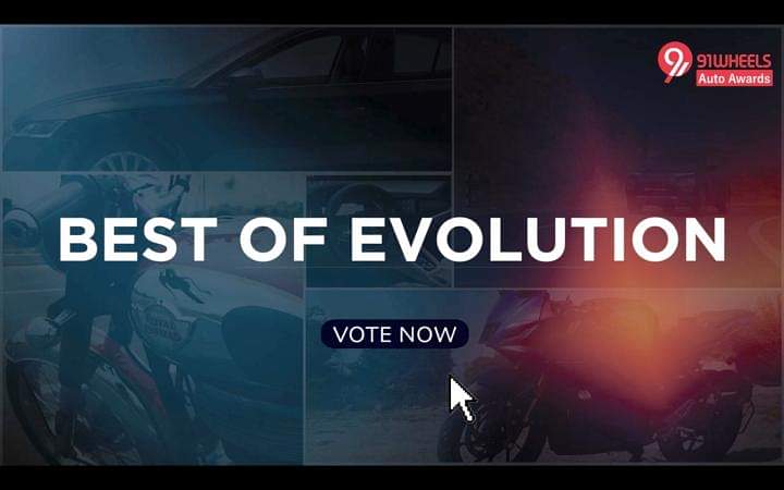 Best Of Evolution Award - 91Wheels Auto Awards 2022