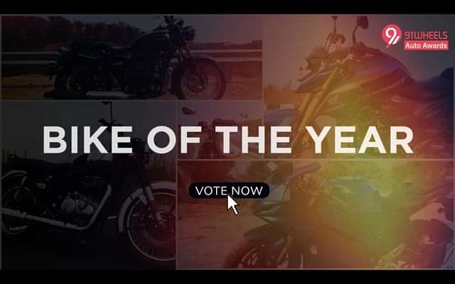 Bike Of The Year Award - 91Wheels Auto Awards 2022