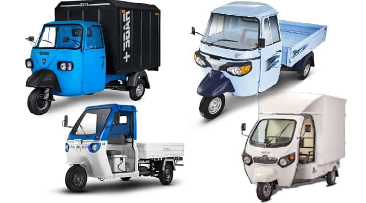 Top Five Electric Cargo Three-Wheelers Available In India - Details