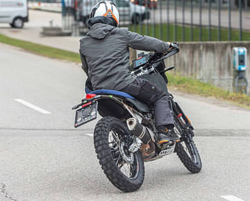 KTM Enduro rear profile.