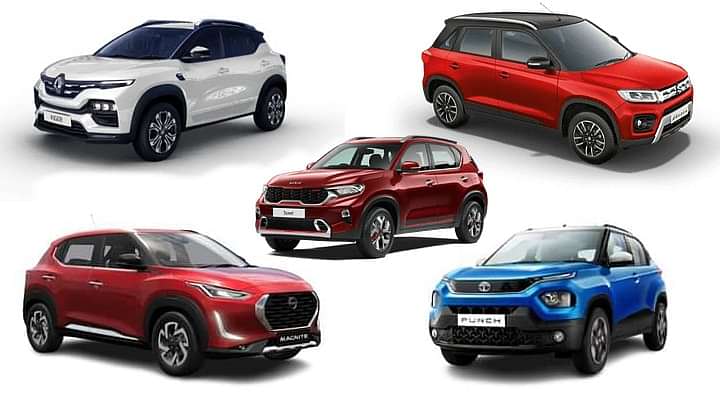 Five Most Fuel Efficient Sub-Four Metre Petrol SUVs In India