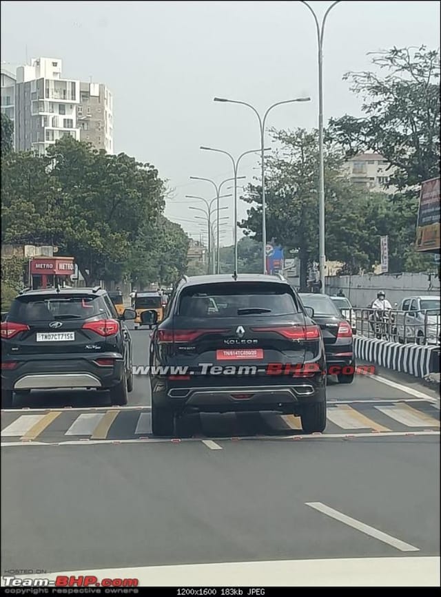 Renault Koleos Gen-II India rear