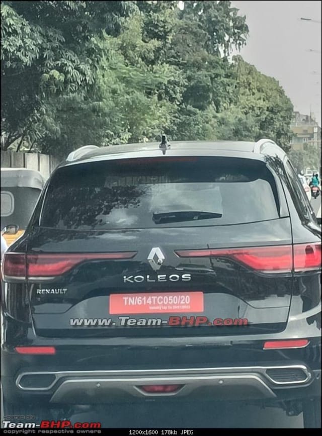 Renault Koleos Gen-II India black