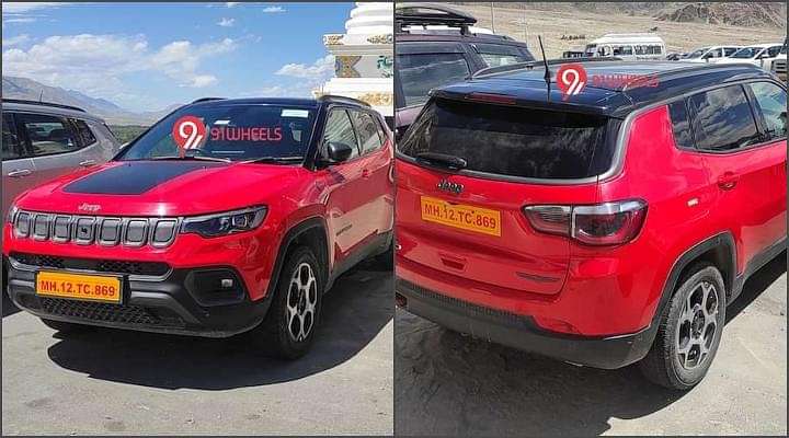 Jeep Compass Trailhawk Launching Soon? Images