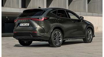 Lexus NX 350h rear profile