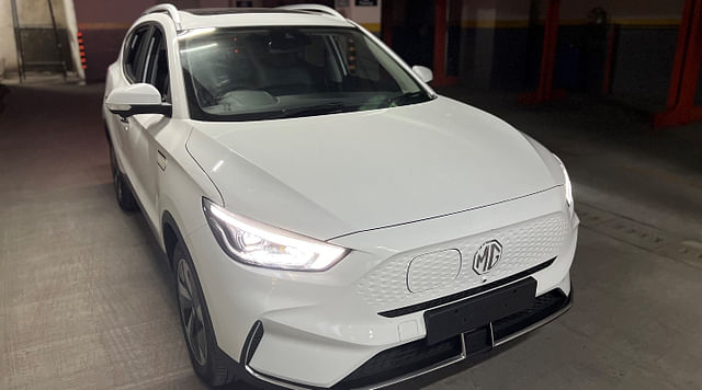 Front view of the new EV