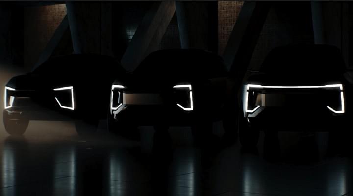 Mahindra Teases Its Born Electric Vision, Shows Three New EV Concepts – Details