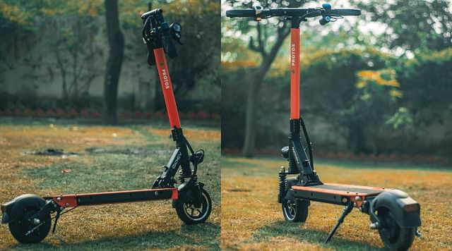 Gleev Protos portable electric scooter
