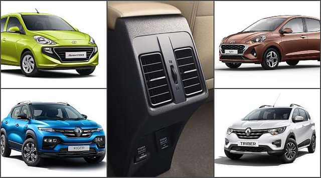 Top 5 Cheapest Cars That Offer Rear AC Vents Under Rs 7 Lakh