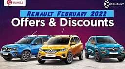 2022 Renault's February  Discounts and Offers -  From Kwid to Triber