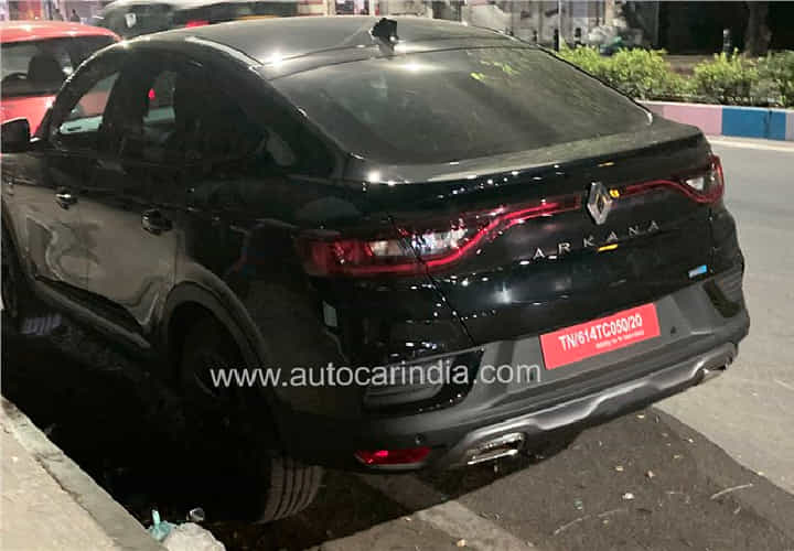 Renault Arkana Compact SUV Spotted In India - Replacing Duster? Renault Arkana Compact SUV Spotted In India - Replacing Duster?