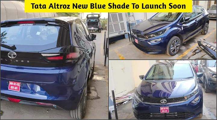 Tata Altroz New Blue Colour To Be Launched Soon; Maruti Baleno Effect?