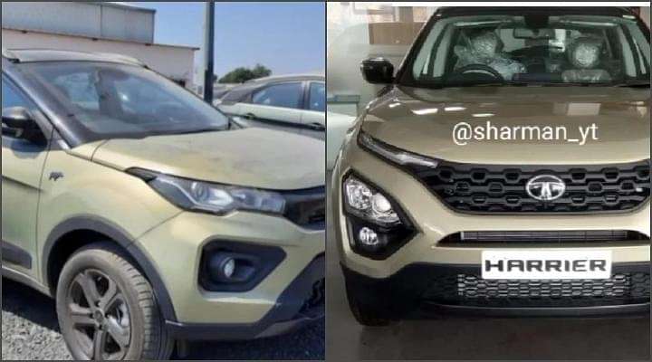 Tata Nexon, Harrier And Safari Kaziranga Edition - Images