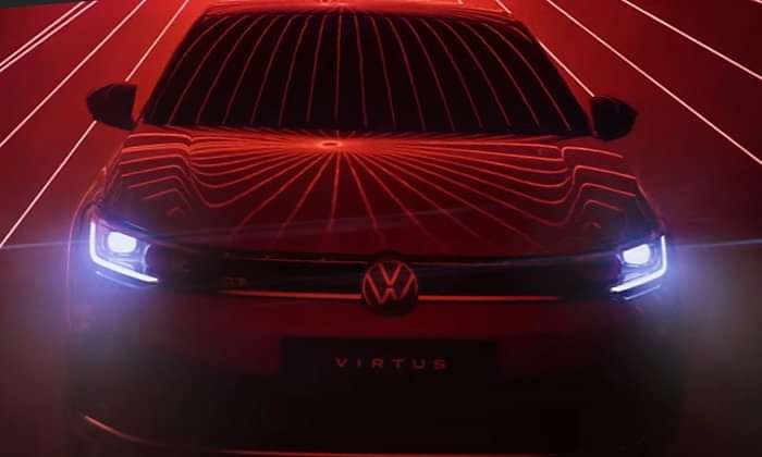 Volkswagen Virtus GT Line Teased Ahead Of March 8 Launch