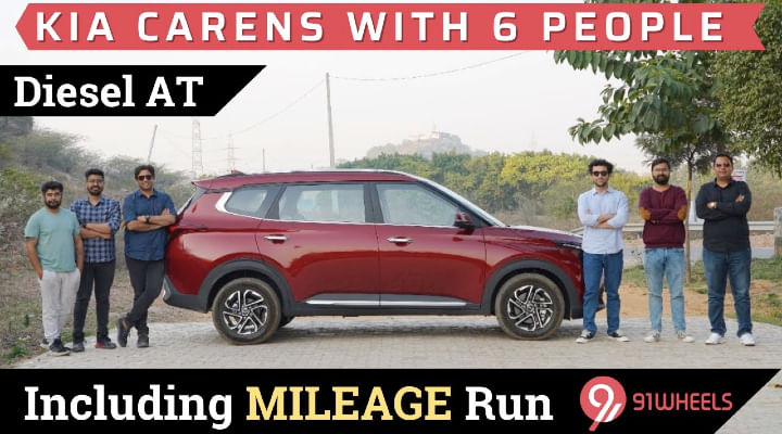 Kia Carens Diesel AT Fuel Economy Test With 6 People On Board! Kia Carens Diesel AT Fuel Economy Test With 6 People On Board!