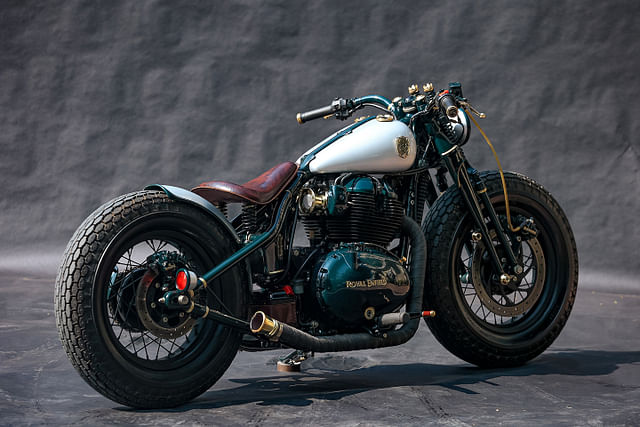 Modified Royal Enfield 650 by RCM.