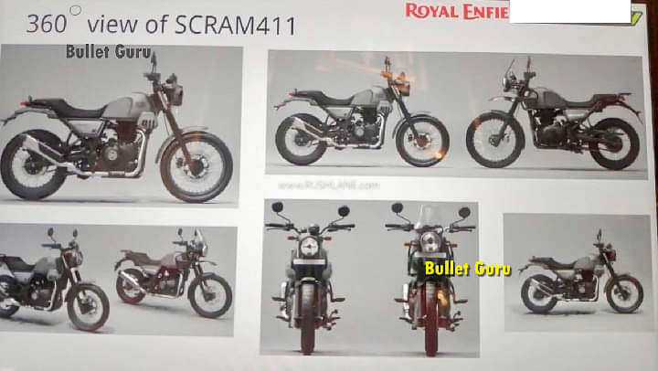 2022 Royal Enfield Himalayan Scram 411 Brochure Leaked Ahead Of Launch