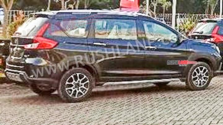 2022 Maruti XL6 Spotted At A Dealership - Launch Soon