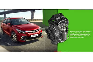 Toyota Glanza CNG engine updated on the official website