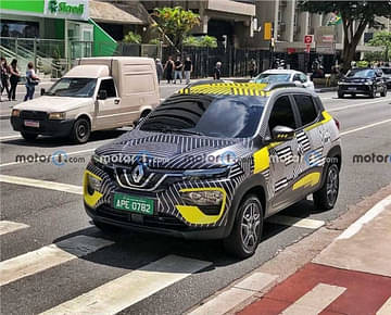 Renault Kwid E-Tech EV side profile