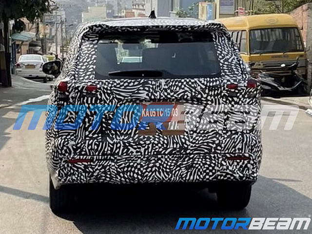 2023 Toyota Innova Crysta spied in India