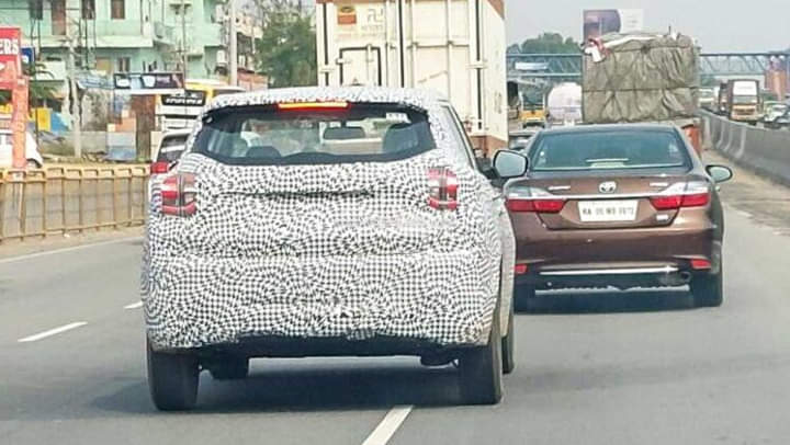 Upcoming 2023 Mahindra XUV300 Spied On Test Run - Read The Details Here