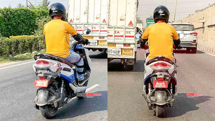 Upcoming 2022 Suzuki Burgman Electric Scooter Spied On Test Run - See The Details Here