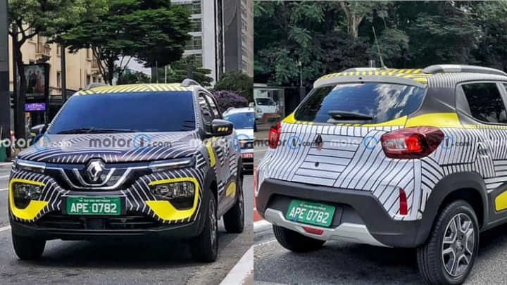 Renault Kwid E-Tech EV Breaks Cover For The First Time - Read The Details Renault Kwid E-Tech EV Breaks Cover For The First Time - Read The Details